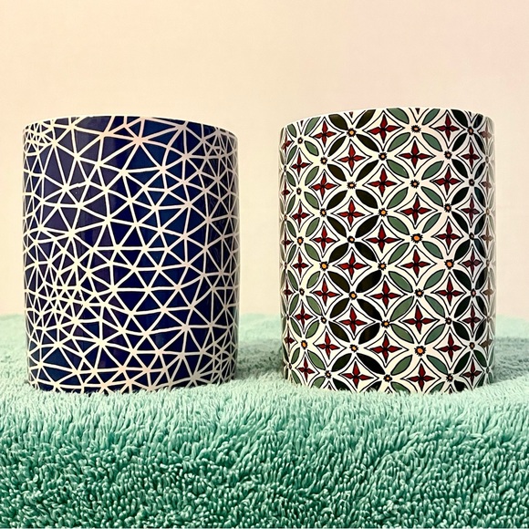 L’Or de Seraphine Varansi Zoe Pattern Ceramic Jars Decorative Patterns - Picture 1 of 10